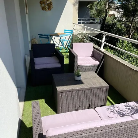F2 Cosy à Montpellier-cadre Verdoyant Appartamento